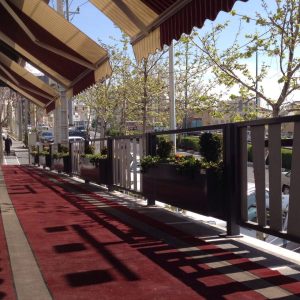 اجرای فلاورباکس تراس مارون