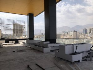 اجرای فلاورباکس تراس مارون